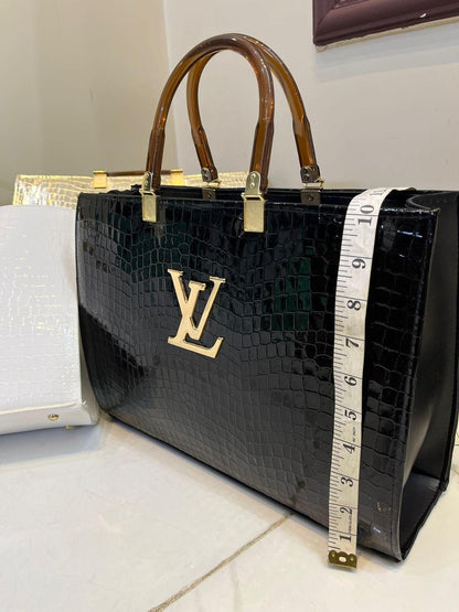 Lv Hand Bag Crocodile Material