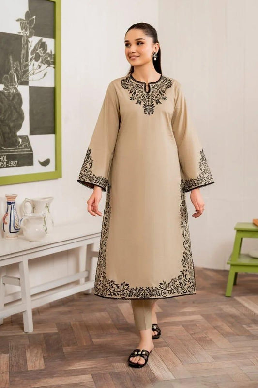 2 Pcs Women's Unstitched Digital Print Suit